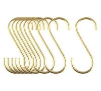 Ganci a S in ottone Gancio a forma di S, 10 pezzi resistenti, OEM BH-10P