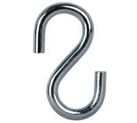 Ganci a "S" zincati, 4.4 mm, 100 pz