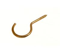 Ganci A Scomparsa In Ottone Placcato Acciaio 50Mm