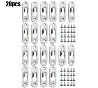 Ganci a slitta 43 x16 mm appendiabiti per buchi della serratura attrezzi ferrame