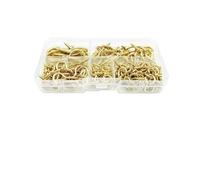 Ganci a tazza da avvitare, Ganci for tazze Vite 140/130 pezzi 4 dimensioni Mix a spirale tipo OC for sospensione a soffitto(C Type 140pcs)