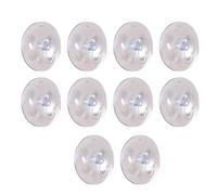 Ganci a trasparenti - di sospensione a parete trasparente, ganci di stoccaggio con manico potente, soluzione organizzativa senza foratura per bagno, utensili da cucina, s