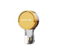 Ganci a ventosa con forte potere di aspirazione, ganci adesivi senza foratura e senza tracce for la casa, il bagno, la cucina, la porta posteriore e la zona del WC(Yellow,10 pcs)