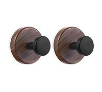 Ganci a ventosa dal design compatto, confezione da 2 per ghirlande discrete da appendere alle porte o funzionano bene in ambienti esterni ventosi o umidi