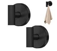 Ganci a ventosa, Ganci per asciugamani da doccia, senza foratura, Ganci da parete rimovibili, Ganci per asciugamani in acciaio inossidabile, Gancio per utensili per bagno, Ganci per doccia per luffa