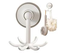 Ganci A Ventosa Per Bagno, Ganci a Ventosa per Vasca ad Alta Resistenza, Organizzatore Girevole A 360 Gradi Per Vasca Da Bagno, Casa, Hotel, Finestra, Doccia, Cucina, Parete, Porta,