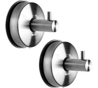 Ganci a Ventosa per Bagno Gancio per Doccia Gancio per Asciugamani in Acciaio In