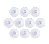 Ganci a ventosa per cucina, 35 mm, in PVC (35 mm) | 45 mm di medie dimensioni, design rimovibile, riutilizzabile senza adesivo, ideale per porte in vetro, pareti della doccia