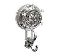 Ganci a ventosa per una facile organizzazione del bagno, può contenere fino a 5 kg su vetro, piastrelle e metallo (bianco)