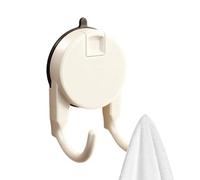 Ganci a ventosa, riutilizzabili per appendere cappelli, mantella sottovuoto forte, montaggio a parete senza foratura, multiuso per bagno, cucina, doccia, porta di vetro, piastrelle, asciugamani