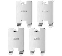 Ganci adesivi per foto - 4 ganci da parete senza chiodi, supporti per cornici artistiche, resistenti ai , bastone forte | Proteggi le opere d'arte su pareti lisce per la decorazione della camera