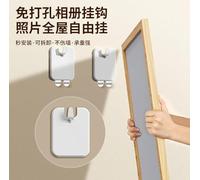 Ganci Adesivi per Quadri Senza Chiodi, 6 Pezzi Chiodi per Quadri Muro, Chiodini per Pittura Muro per Cornice Pittura, Non Danneggia Le Pareti