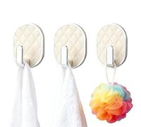 Ganci adesivi resistenti - Impermeabili senza perforazione, organizer da parete, gancio decorativo moderno, resistente spazio autoadesivo | Asciugamano Cappotto Chiave Ghirlanda Bagno Camera da