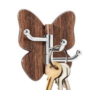 Ganci Adesivi Resistenti Senza Forare Robusti Appendino a Farfalla Rotante | Ganci Adesivi per Asciugamani Decorazione Murale Per Casa Soggiorno Cucina Bagno Doccia Ingresso Stile Country Chia