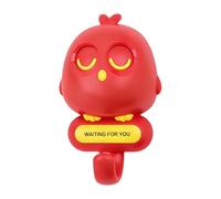 Ganci adesivi, uso versatile, 6,7 x 10,9 cm, simpatici ganci da parete a forma di gufo, riutilizzabili, per asciugamani, borse, cappelli, porte, doccia, bagno, cucina, dormitorio e organizzazione