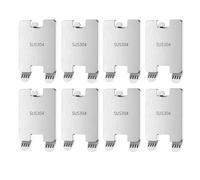 Ganci anti-traccia, 66 x 51 mm, non lasciano tracce e rimozione di danni, riorganizzabili, con presa forte, soluzione espositiva per opere d'arte