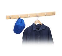 Ganci appendiabiti in bambù Appendino da parete attaccapanni moderno 15 kg