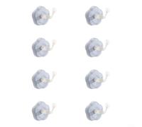 Ganci appendiabiti montati su termosifoni per un'asciugatura efficiente sui riscaldatori, design compatto, si adattano alla maggior parte dei radiatori per l'organizzazione della lavanderia interna, 8