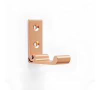 Ganci Appendiabiti Pieghevole, Gancio Appendiabiti Pieghevole Appendiabiti, Lega di Alluminio, Appendi Abiti per Muro per Cappotti, Cappelli, Sciarpe(Rose Gold,5cm/1.96in)