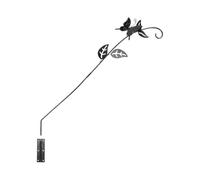 Ganci Appendivasi Per Ringhiera Terrazza Farfalla in Metallo Stabile da | con Gancio da Ringhiera Giardino Patio Balcone Patio Casa Portico Giardino Prato Cortile Balcone Esterno