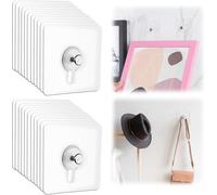 Ganci autoadesivi 2026 da appendere senza forare, trasparenti per immagini da incollare, per cornici, foto, poster, quadri decorativi