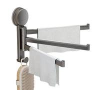 Ganci autoadesivi a ventosa, scolapiatti per cucina, resistenti, ganci neri da appendere, organizer per riporre comodamente (nero, taglia unica)