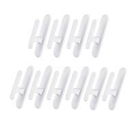 Ganci autoadesivi per tende da parete per finestre a parete, set completo per la gestione dei cavi e il fissaggio, supporto per cavi ciechi, colla, tacchetti ciechi, baby proofing wrap hooks
