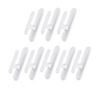 Ganci autoadesivi per tende da parete per finestre a parete, set completo per la gestione dei cavi e il fissaggio, supporto per cavi ciechi, colla, tacchetti ciechi, baby proofing wrap hooks