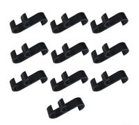 Ganci Bagno per Asciugare Vestiti e Biancheria(black) | Design , plastica , non graffia il radiatore, per ideale per decoro bagno