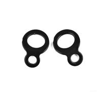 Ganci Carico per atv UTV 2000 Libbre Resistenza Ganci Carico | per acciaio ad alta resistenza, carico 2000 lbs, protettiva nera, per bullone 5mm, uso universale