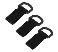 ganci con chiusura a scatto, Blocco a fettuccia Attacco rapido Fibbia Campeggio all'aperto Moschettone Collegamento Clip Escursionismo Arrampicata Zaino(Green)