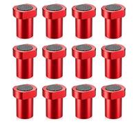 Ganci da Banco 20mm, 12 Pezzi Cani da Banco in Lega di Alluminio Antiruggine, Fermi per Banchi da Lavoro Antiscivolo Legno, Ganci per Panchina, Accessori per Fori & Posizionamento Morsetti per Pialla