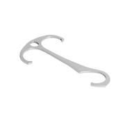 Ganci da campeggio in acciaio Backpacking Gear Hanger | Appendini per lampade da campeggio all'aperto per escursionisti, pescatori, pescatori, osservatori di uccelli, campeggio