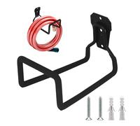 Ganci da garage, ganci da parete per garage, resistenti, organizer per interni in ferro, accessori per la gestione degli attrezzi per capannoni, cantine, patio, magazzino, 20,5 x 13,3 x 13 cm