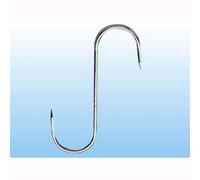 Ganci Da Macellaio In Acciaio Inox 2 Punte 180X8 mm Conf 10pz Made in Italy