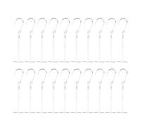 Ganci da motivi da 20 pcs, appennare il cucito che produce un appendiabiti in metallo, ganci appesi al motivo da cucire per l'organizzazione e la conservazione dei modelli di