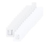Ganci da muro biadesivi | Appendiabiti Forte ventosa trasparente Ganci a ventosa Supporti for presa di corrente(100PCS(50Pairs))