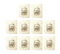 Ganci da Parete, 10 Pezzi Ganci Adesivi Ganci da Parete per Cucina Ganci Riutilizzabili Senza Soluzione di continuità per la Cucina del Bagno da Appendere All'aperto, Adatti per