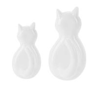 Ganci da parete a forma di gatto, gancio multifunzione per chiavi, gancio da parete senza foratura, gancio multifunzione per cucina, bagno