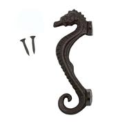 Ganci Da Parete Con Animali - Appendino Decorativo In Ghisa Per Cappelli E Asciugamani, Geometria Estetica Tipica 'epoca, Altezza 4,65 Pollici + Profondità 0,55 Pollici, Finitura Anticata, Bronzo