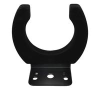 Ganci da parete con microfono in tinta unita con display ABS, organizer per scaffali per operatori KTV e home entertainment