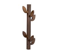 Ganci da parete in legno rustico per bagno, cucina e ingresso, elegante borsa per cappotto e asciugamano, soluzione elegante per la casa