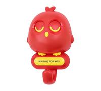 Ganci da parete No Damage - Simpatico design a forma di uccellino, portachiavi autoadesivo, asciugamano borsa cappello porta doccia | pareti nessun danno occhiolino design portachiavi