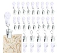 Ganci Da Parete Per Trapunte | Clip Metalliche Per Decorazioni D'Arte - Clip Espositive Per Arazzi E Trapunte - Utilizzabile In Camera, Armadio, Soggiorno, Ufficio, Dormitorio, Tappeto, Bandiera E