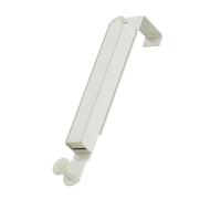 Ganci Da Porta 3 pezzi stendibiancheria pieghevole con gancio posteriore nascosto for porta, pieghevole, da parete, da viaggio, portatile, senza installazione, appendiabiti for asciugamani(White)