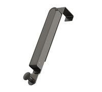 Ganci Da Porta 3 pezzi stendibiancheria pieghevole con gancio posteriore nascosto for porta, pieghevole, da parete, da viaggio, portatile, senza installazione, appendiabiti for asciugamani(Black)