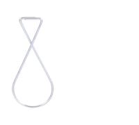 Ganci da Soffitto 100 ganci for soffitto in metallo, clip for appendere luce, bandiera, decorazione, cartello, drappo dalla griglia a discesa(64X28mm 100pcs)