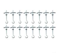 Ganci da soffitto a molla pieghevoli con manicotto a farfalla per un fissaggio stabile, supporta carichi pesanti e migliora la gestione dello spazio per uso domestico