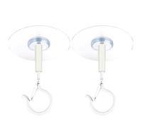 Ganci da soffitto, autoadesivi, ganci da parete leggeri, composizione acrilica trasparente, capacità portante ad alta resistenza, organizer decorativo temporaneo, ideali per esporre accessori per la