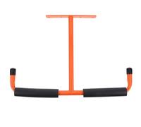 Ganci da Soffitto per Garage, Ferro e Schiuma, Arancia | Organizzazione Garage, Orientamento Multiplo, per Skateboard e Sedie Pieghevoli, Casa Palestra e Officina